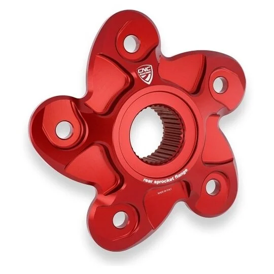 Nuova Collezione Flangia portacorona Ducati FL500 CNC Racing Rosso