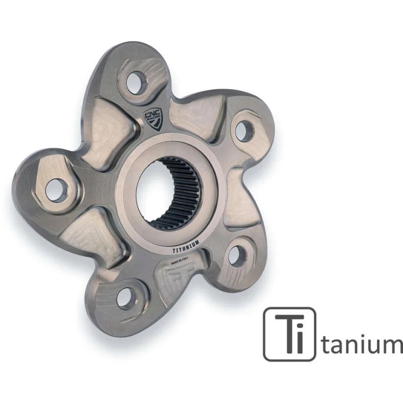 Flangia portacorona Ducati Titanio FL500 CNC Racing Titanio Compra Online