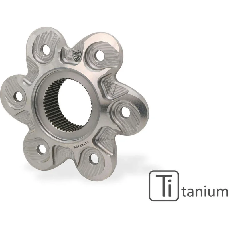 Flangia portacorona Ducati - Titanio FL506 CNC Racing Titanio Bestseller