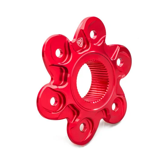 Miglior Prezzo Flangia portacorona FL501 Ducati CNC Racing Rosso