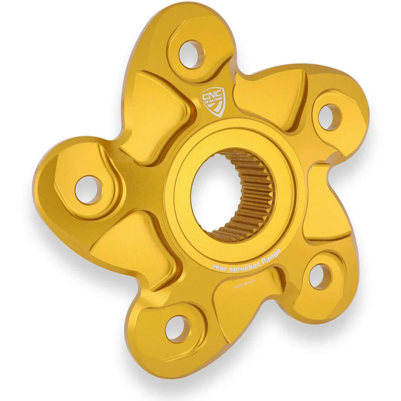 Esclusivo Flangia portacorona FL503 Ducati CNC Racing Oro