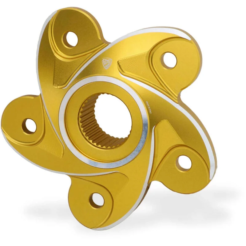 Flangia portacorona FL509 Ducati CNC Racing Oro Argento Promo Stagionale