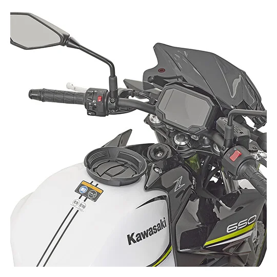 Acquista Ora Flangia specifica per l'utilizzo di borse da serbatoio TANKLOCK Kappa BF28K Per KAWASAKI Z 650 (17-25); BIMOTA TERA 1000 (24)