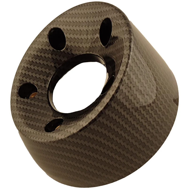 Fondello Marmitta Carbon look One per YAMAHA MAJESTY 400 (2007-11) Vendita Finale