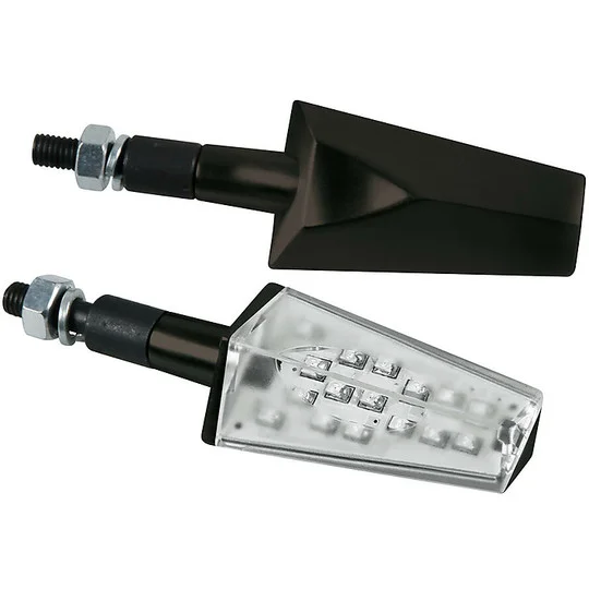 Frecce Moto Coppia a Led Duke Colore Nero Saldi