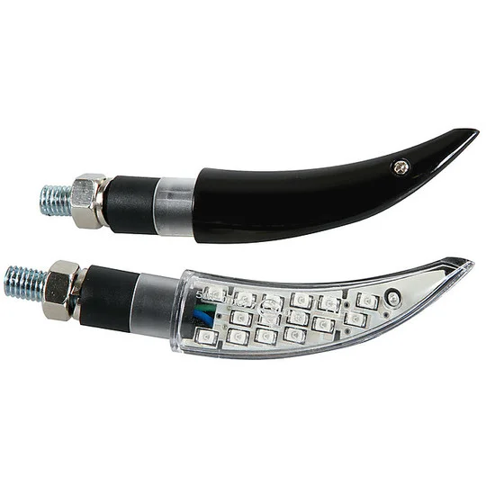Frecce Moto Coppia a Led Katana Colore Nero Offerta Limitata