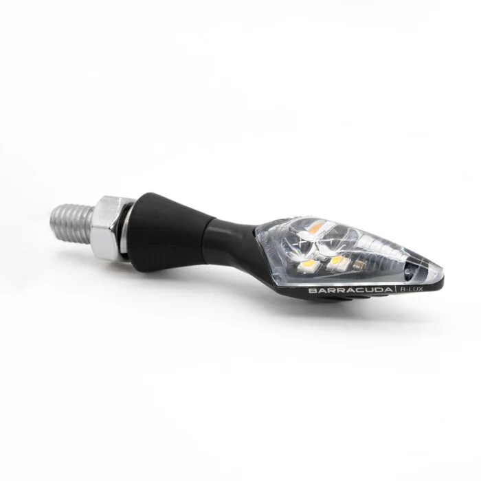 Popolare Frecce Moto Omologate a Led Universali Barracuda X-Led B-Lux Nero