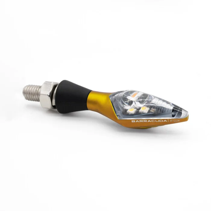 Frecce Moto Omologate a Led Universali Barracuda X-Led B-Lux Oro Ultimissimo Modello
