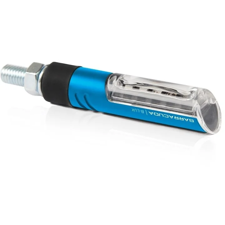 Direttamente Dal Produttore Frecce Moto Omologate Barracuda IDEA B-Lux Blu (Coppia)