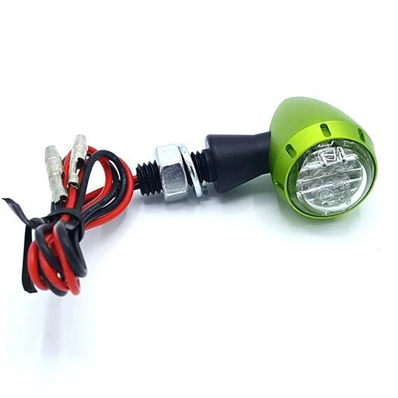 Pagamento Sicuro Frecce Moto Omologate Barracuda S-LED B-Lux Verde (coppia)
