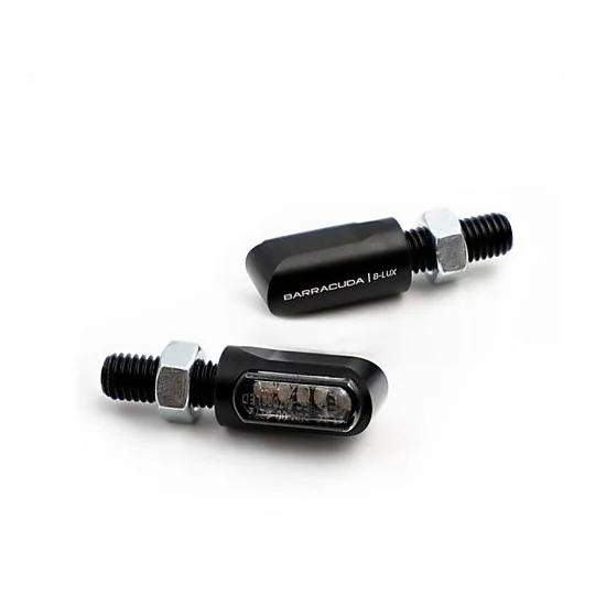 Frecce Moto Omologate Indicatori Direzionali a Led Barracuda M-LED Serie B-LUX Promo Stagionale