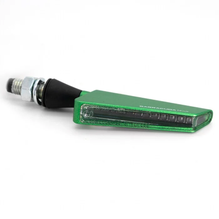 Nuova Collezione Frecce Moto Sequenziali a Led Omologate Barracuda SQ-LED B-Lux Verde