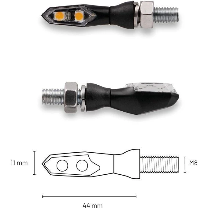 Must-Have Frecce Moto TAAC FR19 a LED - Lente Chiara