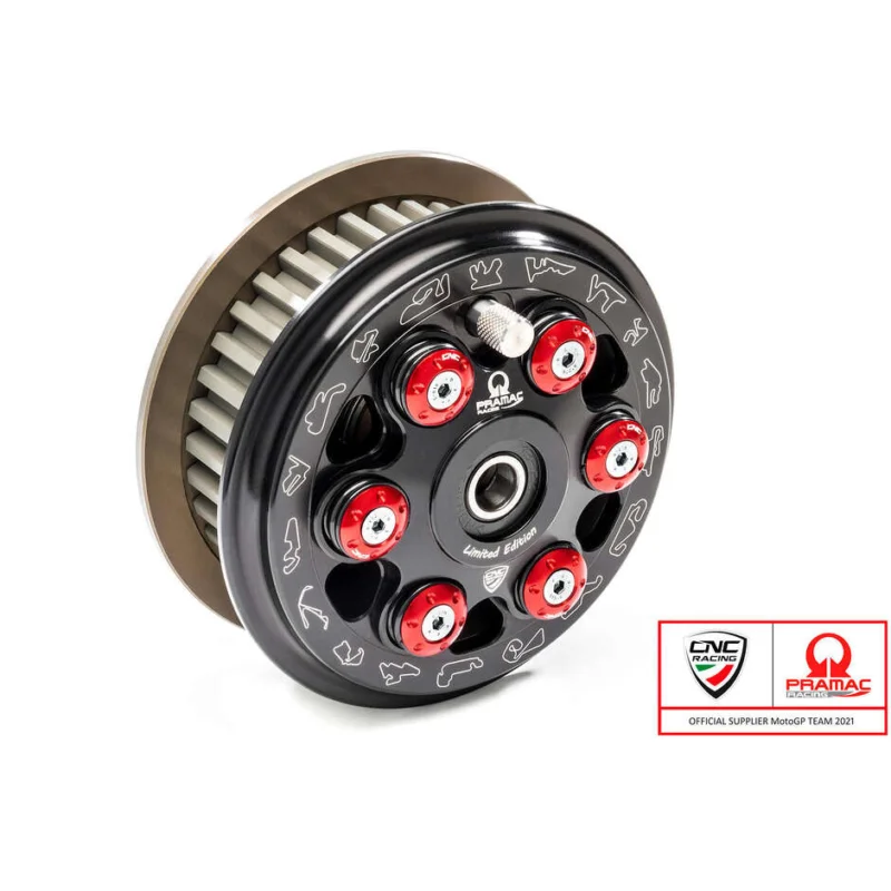 FRIZIONE ANTISALTELLAMENTO MASTER TECH TEAM PRAMAC LIM. ED. CNC Racing FR361 Nero Quantità Limitata