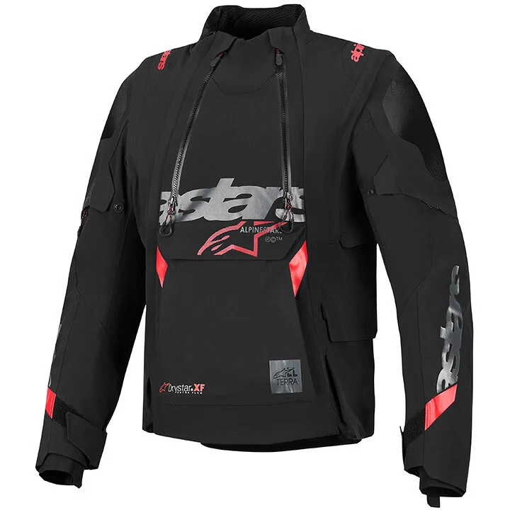 Compra Adesso Giaca moto tecnica Alpinestars HALO PRO Drystar XF Laminated Nero Shadow