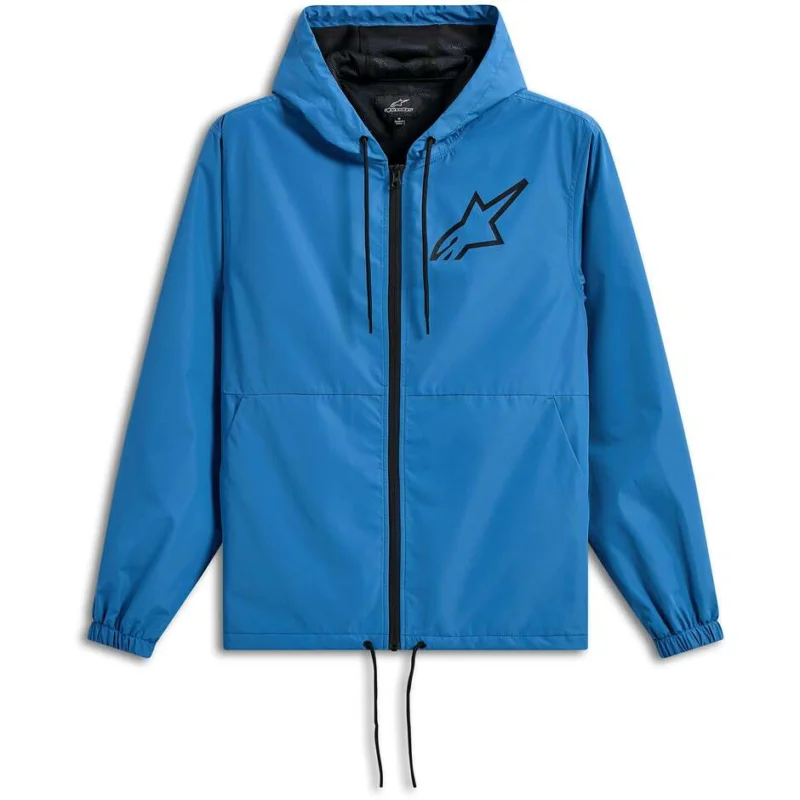 Prezzo Di Fabbrica Giacca Alpinestars SPEEDER CHROMIUM WINDBREAKER Blu/Nero