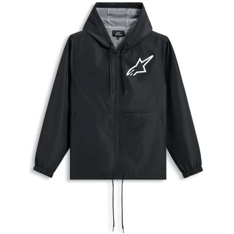 Promo Stagionale Giacca Alpinestars SPEEDER CHROMIUM WINDBREAKER Nero/Bianco