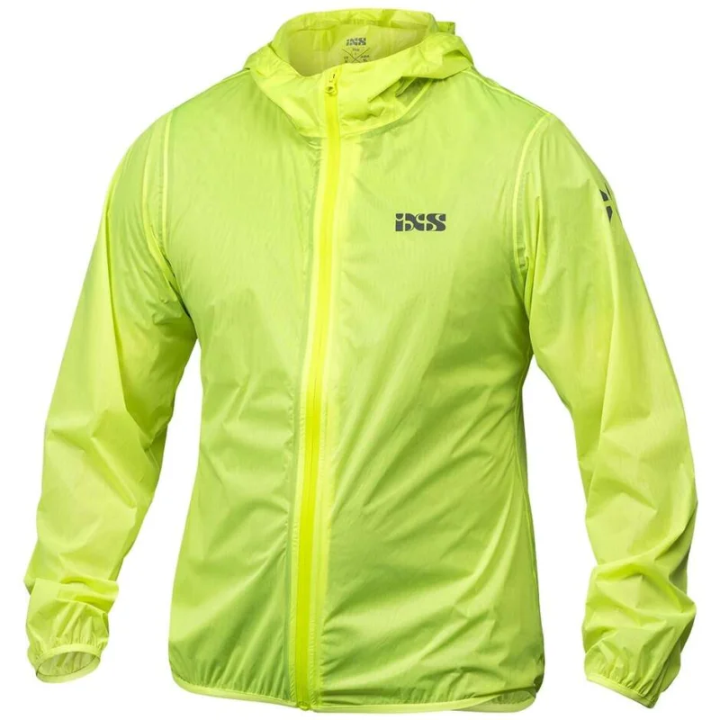 Professionale Giacca Antiopioggia Moto Ixs 365-STX 1.0 Laminata Giallo Neon