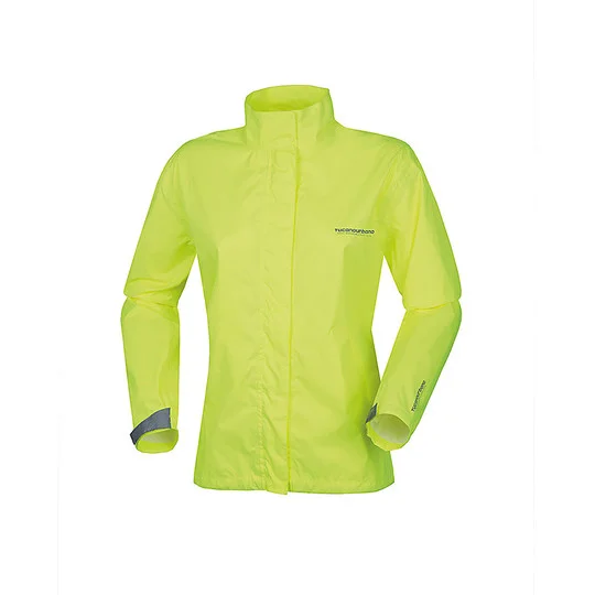 Giacca Antipioggia Da Donna Tucano Urbano 779 NANO RAIN LADY PLUS Giallo Fluo Nuova Collezione