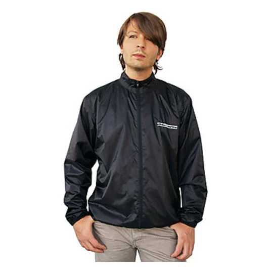 Giacca Antipioggia Impermeabile Cgm E06 Mini Nero Piccolissima Offerta Lampo