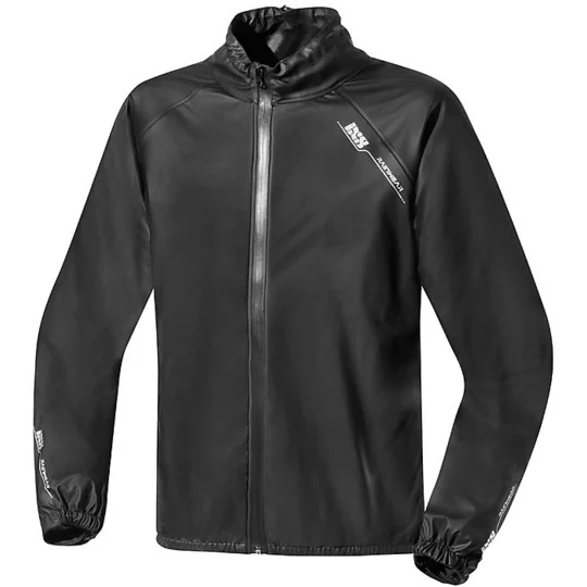 Bestseller Giacca Antipioggia Impermeabile Moto Ixs Saint Nero