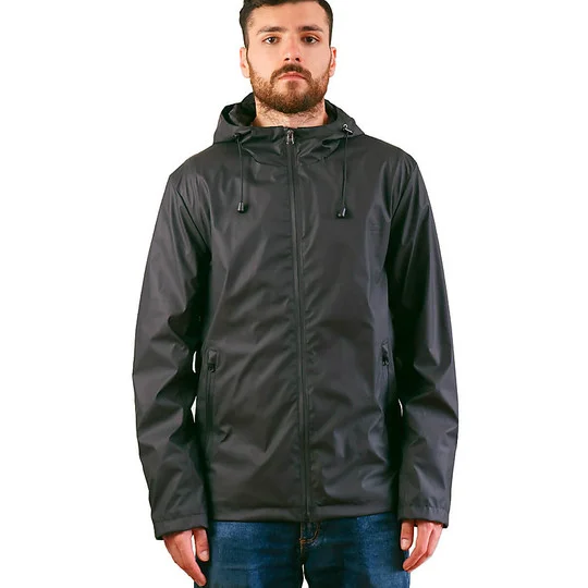 Ultimissimo Modello Giacca Antipioggia Impermeabile Tj Marvin SPORTIVA J01 NERO