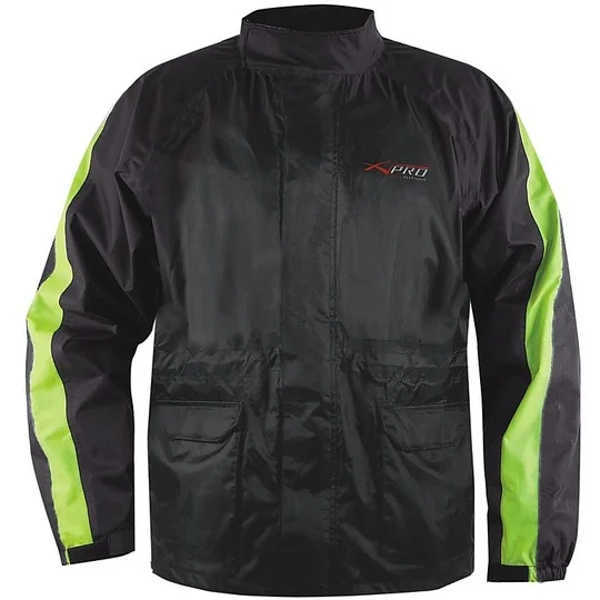 Giacca Antipioggia Moto A-Pro Modello Frog Fluo Compra Online