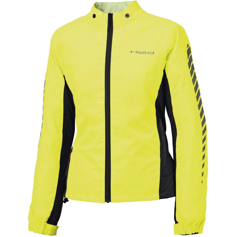 Offerta Limitata Giacca Antipioggia Moto Donna Held Wet Tour 2 Top Giallo Fluo