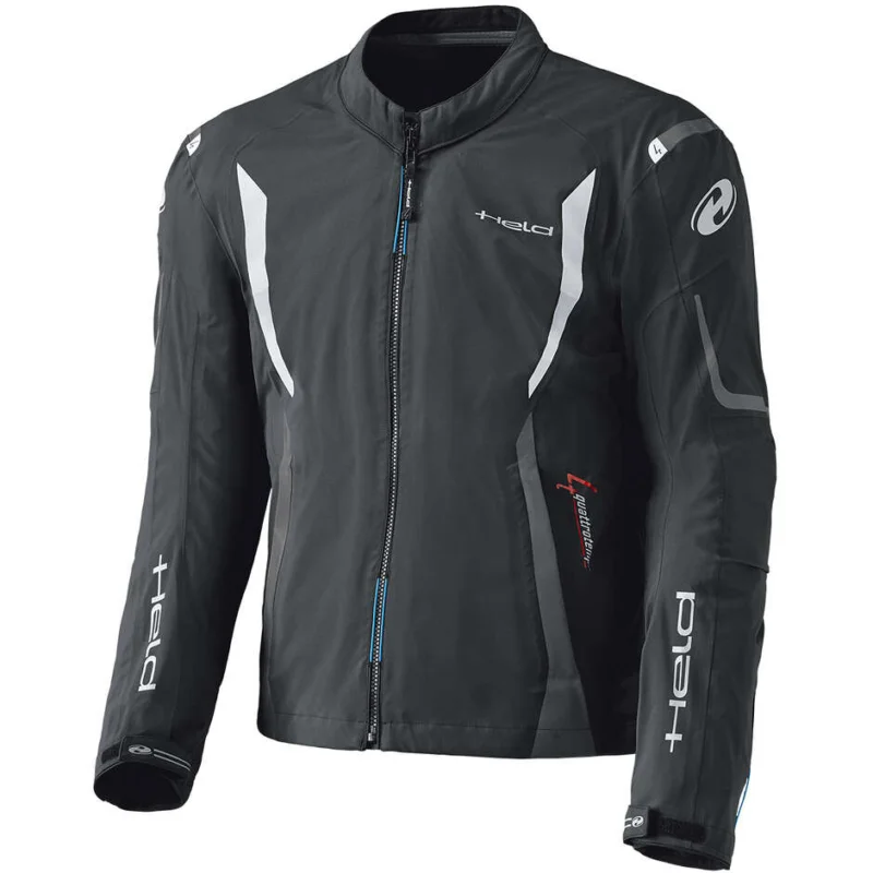 Prezzo Ridotto Giacca Antipioggia Moto Held Clip-in GTX Top Nero Bianco