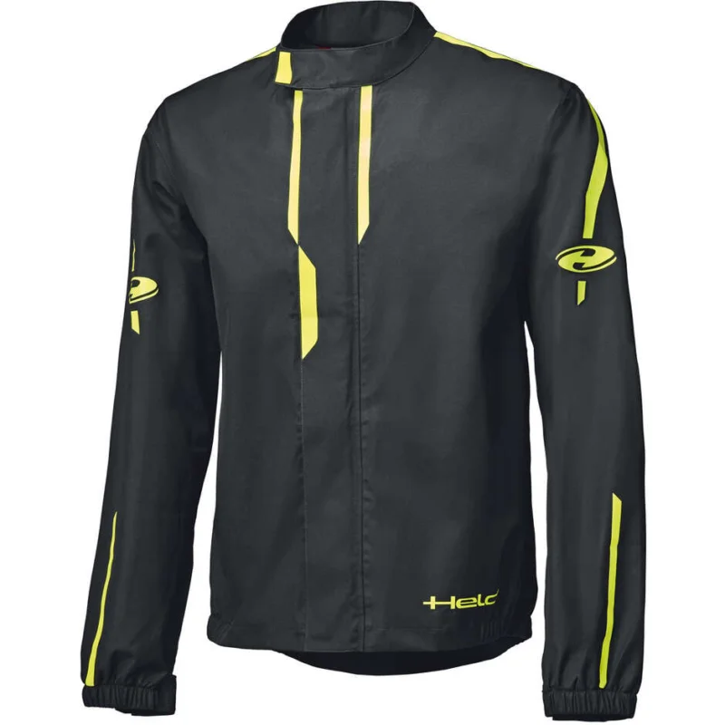 Promozione Esclusiva Giacca Antipioggia Moto Held Rainstorm Top Nero Giallo Fluo