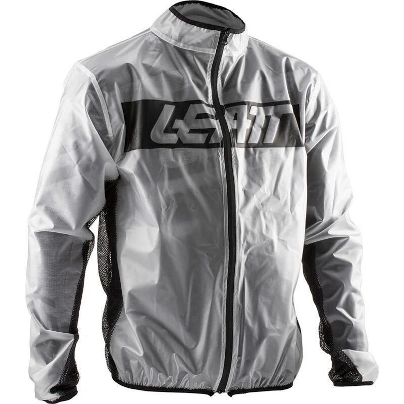 Giacca Antipioggia Moto Leatt Traspirante Trasparente RaceCover Pagamento Sicuro