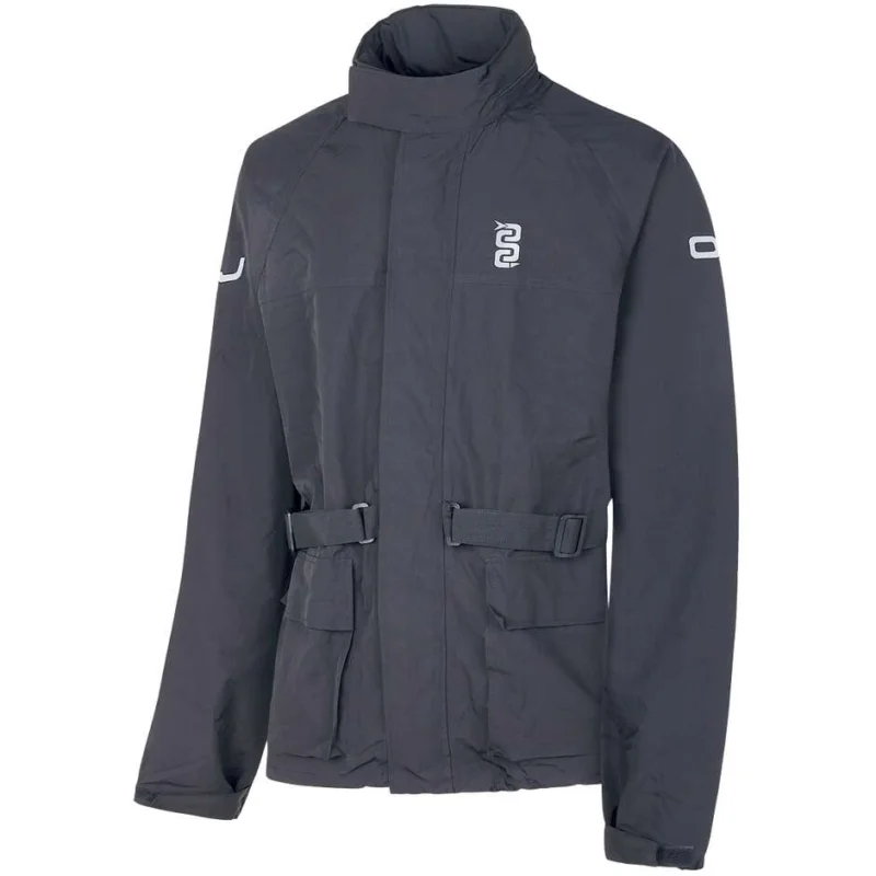 Consegna Rapida Giacca Antipioggia Moto Oj TOP SHELL Nero