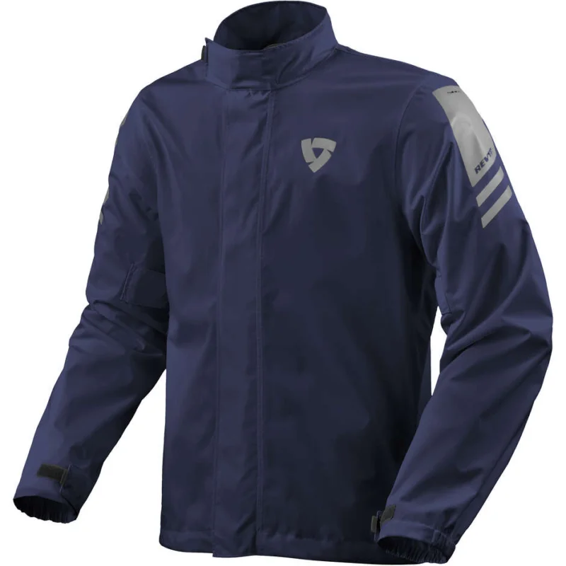 Più Venduto Giacca Antipioggia Moto Rev'it CYCLONE 4 H2O Blu Scuro