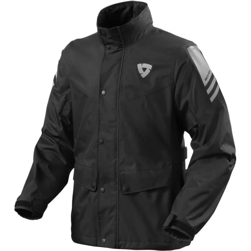 Giacca Antipioggia Moto Rev'it NITRIC 4 H2O Nero Nuovo Arrivo