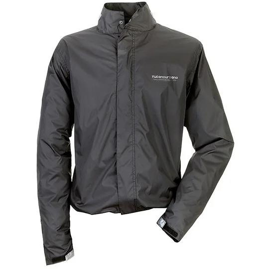 Giacca Antipioggia Moto Tucano Urbano 765 NANO RAIN JACKET PLUS Nero Offerta Speciale