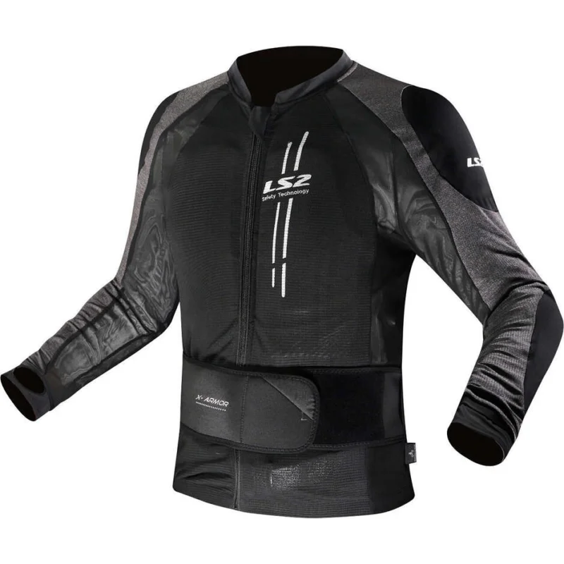 Più Venduto Giacca Corpetto Protettivo Moto LS2 X-ARMOR MAN Nero