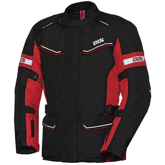 Nuovo Arrivo Giacca da Donna Moto In Tessuto Touring Ixs TOUR EVANS-ST Nero Rosso
