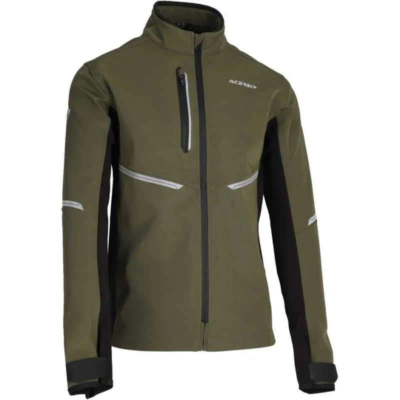Giacca da Moto Enduro ACERBIS X-DURO W-PROOF Verde Militare Acquista Ora