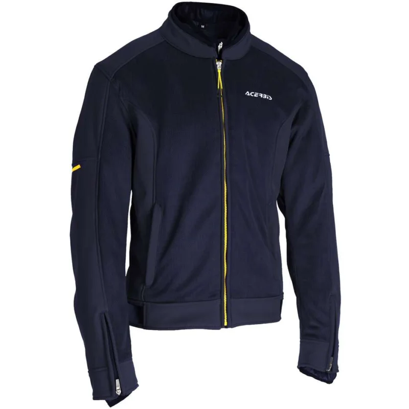 Miglior Prezzo Giacca da Moto in Tessuto AERBIS CE GORDON Blu Giallo