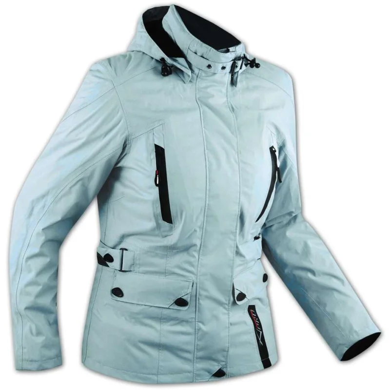 Giacca Donna Moto In Tessuto American Pro PARIS Lady Azzurro Compra Online