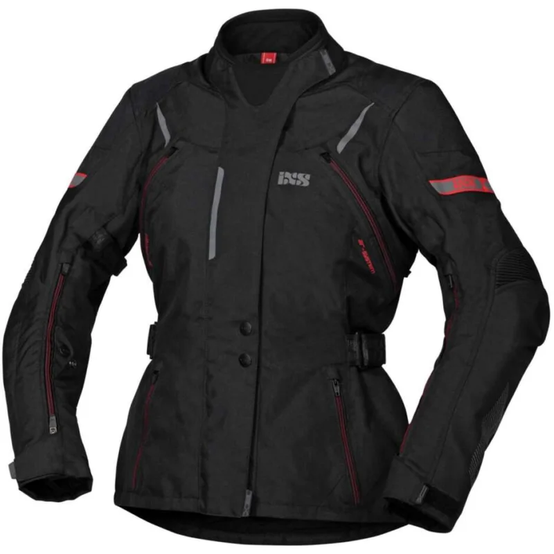 Compra Online Giacca Donna Moto Ixs Tour LIZ-ST Nero Rosso