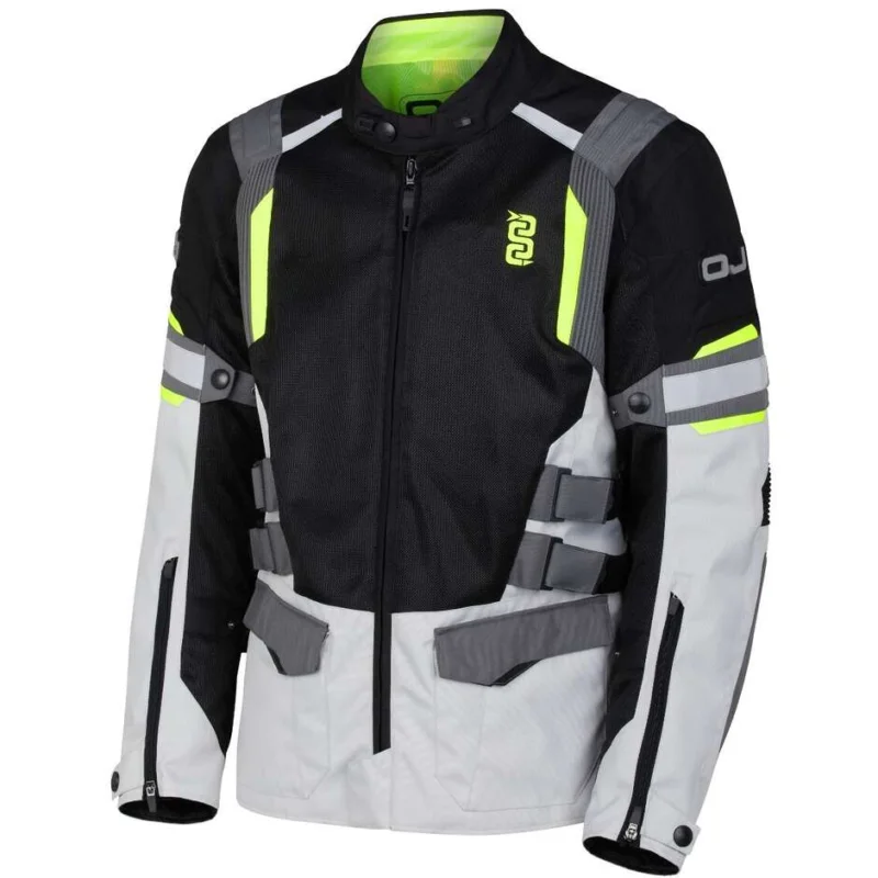 Giacca Moto 2 Strati OJ REVENGE J Grigio Nero Compra Online