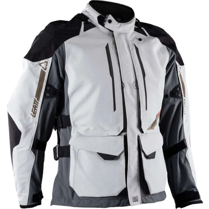 Giacca Moto ADV DriTour 5.5 Leatt Grigio Acciaio Nuova Collezione
