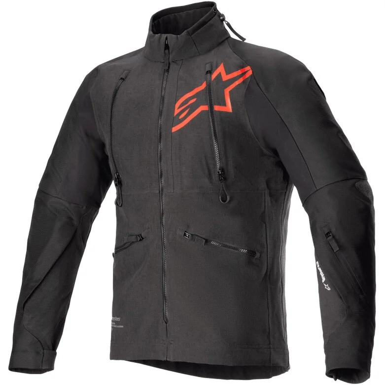 Economico Giacca Moto Adventure Alpinestars HYDE XT DRYSTAR XF Rosso Nero