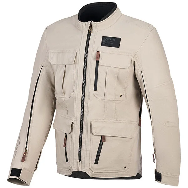 Spedizione Espresso Giacca Moto Alpinestars BORREGO Drystar Grigio