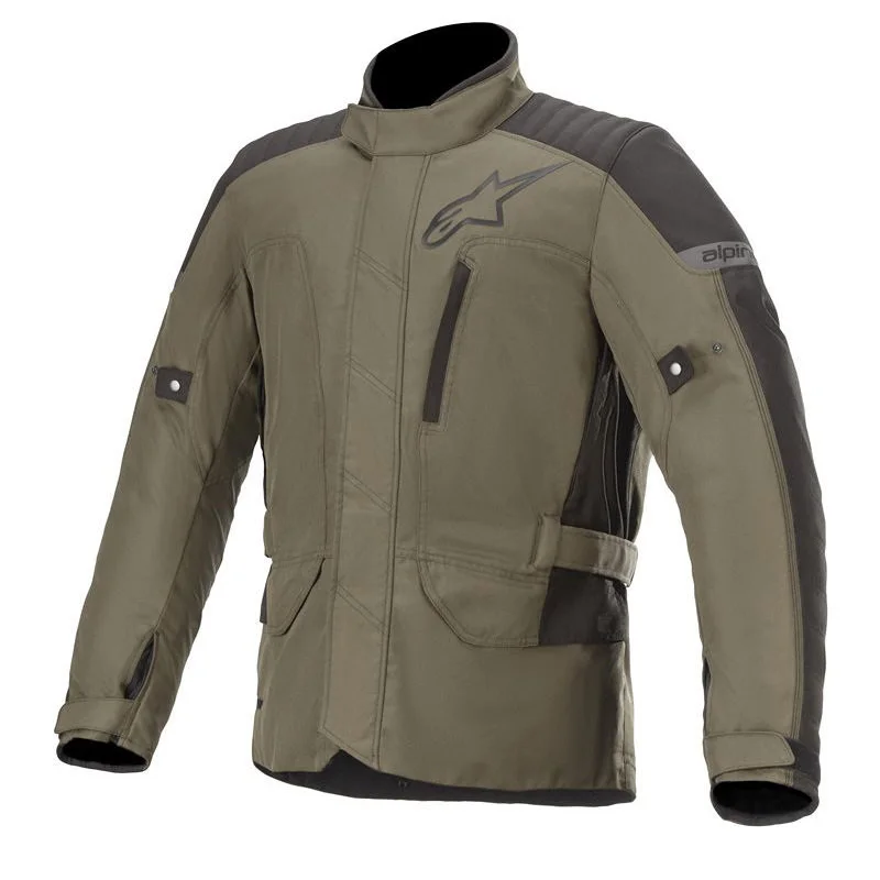 Più Venduto Giacca Moto Alpinestars GRAVITY DRYSTAR JACKET Verde Nero