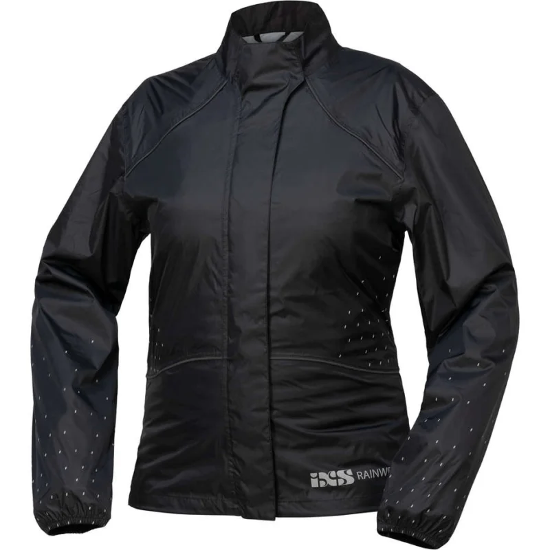 Giacca Moto Antipioggia Lady Ixs Compact Ligny Nera Direttamente Dal Produttore