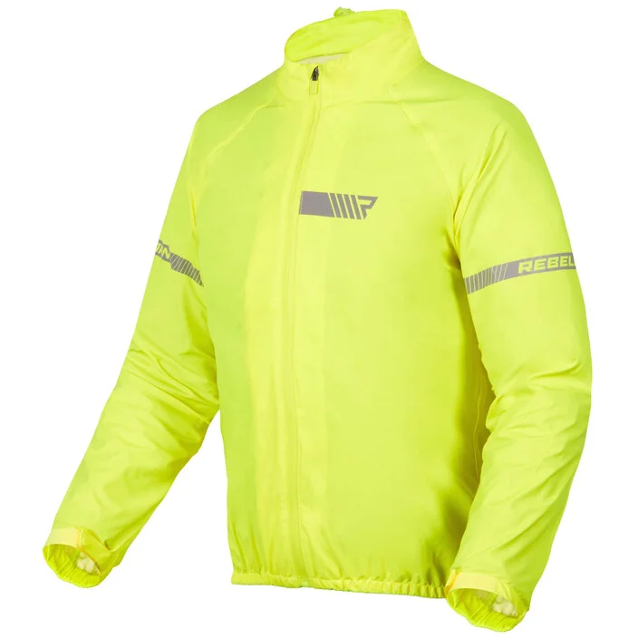 Ultima Occasione Giacca Moto Antipioggia Rebelhorn OCEAN Fluo Giallo