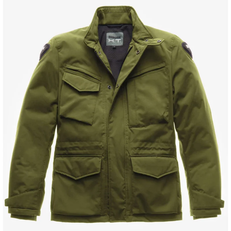 Super Prezzo Giacca Moto Blauer HT Ethan Winter CE Verde