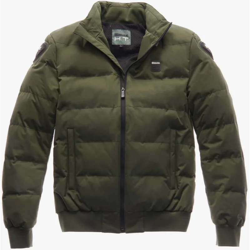 Giacca Moto Blauer Invernale College Verde Ultimissimo Modello